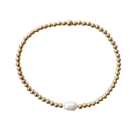Freshwater Dainty Pearl Skinny Stacker