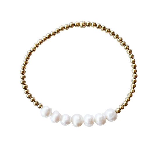 7 Pearl Pearl Skinny Stacker