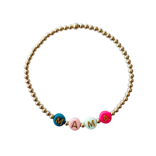 Custom in Color Name/Word Bracelet