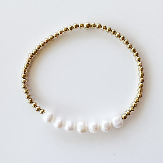 7 Pearl Pearl Skinny Stacker