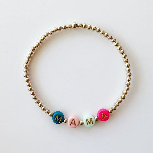 Custom in Color Name/Word Bracelet
